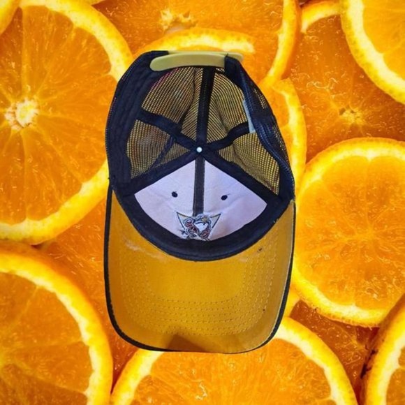 Pittsburgh Penguins Yellow and Black Adjustable Hat - Picture 3 of 4